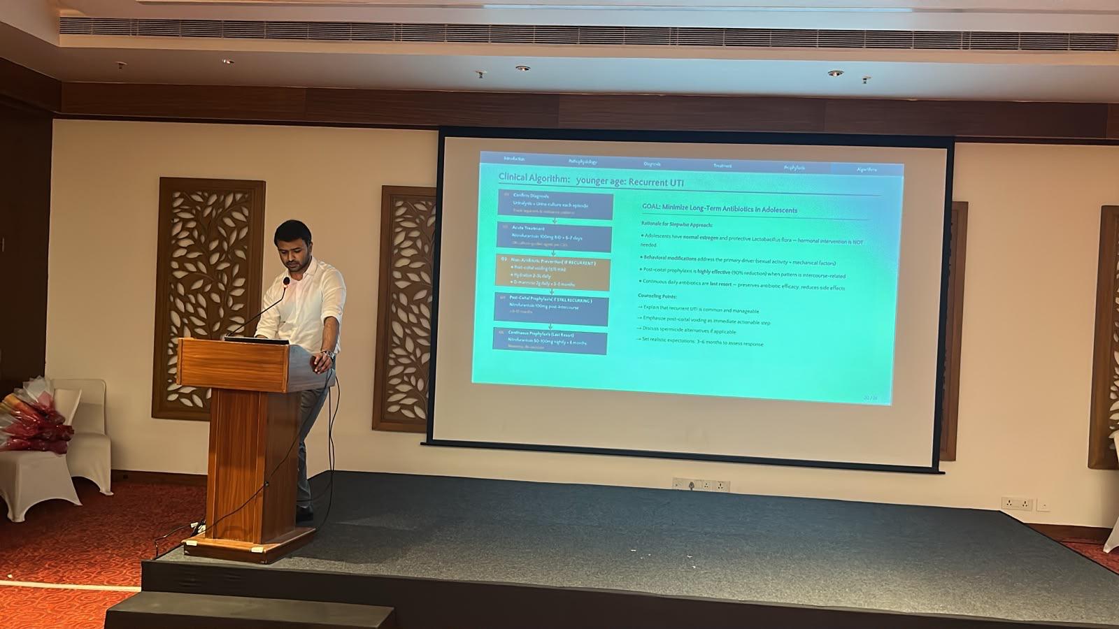Talk on prevention of recurrent female UTI